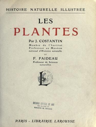 Tapa de Les plantes