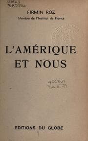 Tapa de L' Amérique et nous