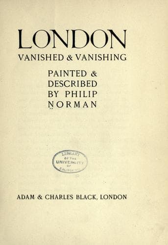 Tapa de London vanished & vanishing