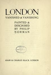 Tapa de London vanished & vanishing