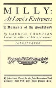 Tapa de Milly: at love's extremes
