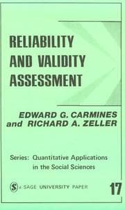 Tapa de Reliability and validity assessment