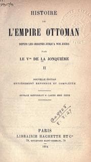 Tapa de Histoire de l'Empire Ottoman