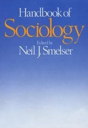Tapa de Handbook of sociology