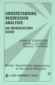 Tapa de Understanding regression analysis