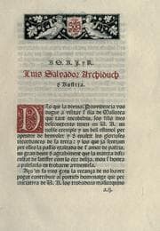 Tapa de Libre del orde de cavayleria