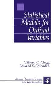 Tapa de Statistical models for ordinal variables