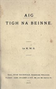 Tapa de Aig tigh na Beinne