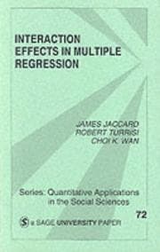 Tapa de Interaction effects in multiple regression