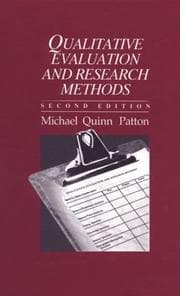 Tapa de Qualitative evaluation and research methods