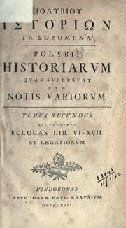 Tapa de Historiarum quae supersunt