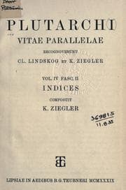 Tapa de Plutarch's Lives, Vol. 2, Part 2