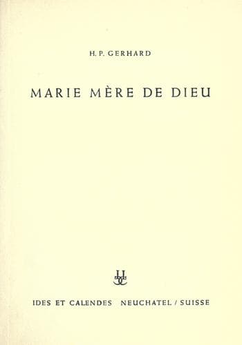 Tapa de Marie Mère de Dieu