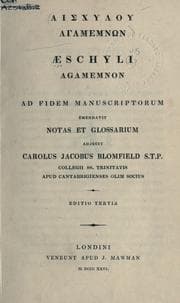 Tapa de Agamemnon