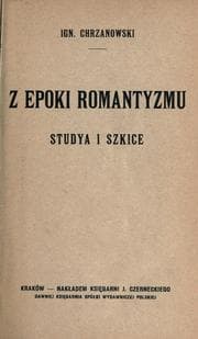 Tapa de Z epoki romantyzmu