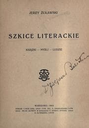 Tapa de Szkice literackie