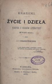 Tapa de Krasicki