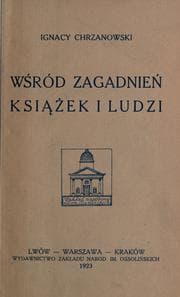Tapa de Wród zagadnie ksiek i ludzi
