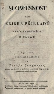 Tapa de Slowesnost aneb Zbjrka pjklad s krátkým pogednánjm o slohu