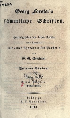 Tapa de Sämmtliche Schriften