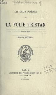 Tapa de Les deux poèmes de La folie Tristan