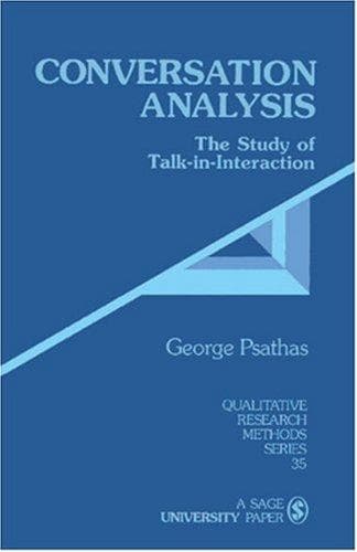 Tapa de Conversation Analysis