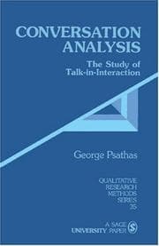 Tapa de Conversation Analysis