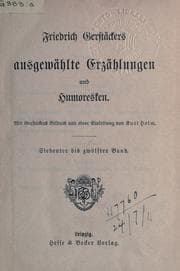 Tapa de Ausgewählte Erzählungen und Humoresken