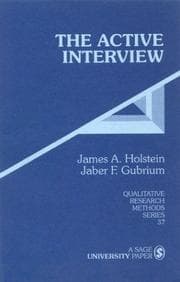 Tapa de The active interview