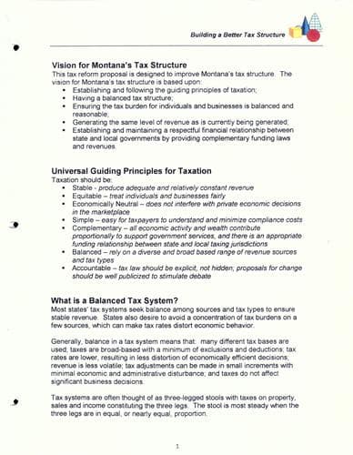 Tapa de Building a better tax structure