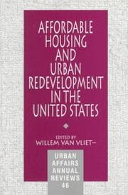 Tapa de Affordable Housing and Urban Redevelopment in the United States