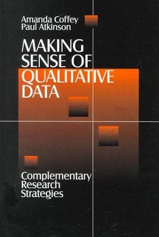 Tapa de Making sense of qualitative data