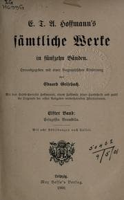 Tapa de Sämtliche Werke