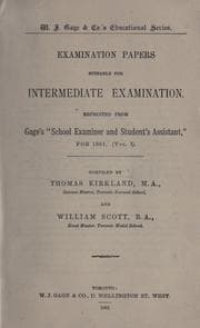 Tapa de Examination papers suitable for intermediate examination
