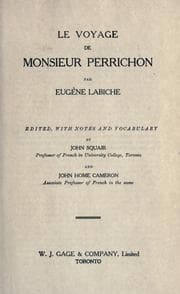Tapa de Le voyage de Monsieur Perrichon
