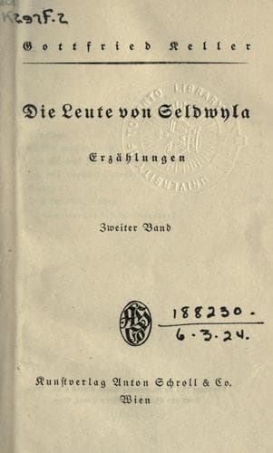 Tapa de Sämtliche Werke