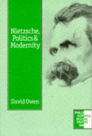 Tapa de Nietzsche, politics, and modernity