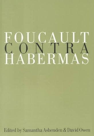 Tapa de Foucault Contra Habermas