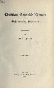 Tapa de Gesammelte Schriften