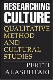 Tapa de Researching culture