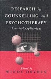 Tapa de Research in counselling and psychotherapy