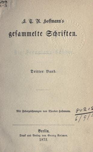Tapa de Gesammelte Schriften