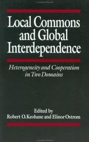 Tapa de Local commons and global interdependence