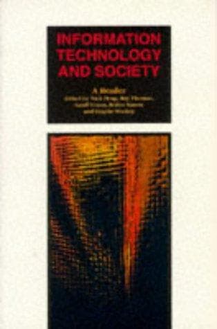 Tapa de Information Technology and Society