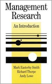 Tapa de Management research