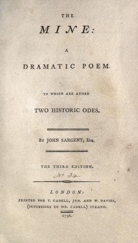 Tapa de The mine: a dramatic poem