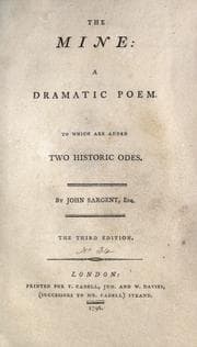 Tapa de The mine: a dramatic poem