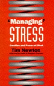 Tapa de Managing stress