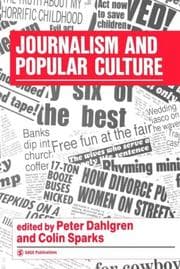 Tapa de Journalism and popular culture