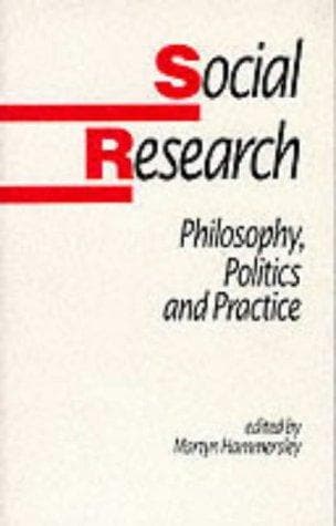 Tapa de Social research